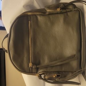 leather backpack